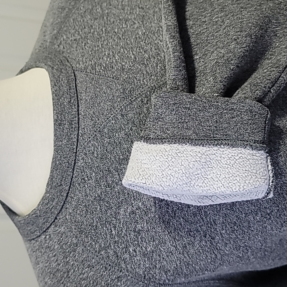 CHAMPION MEDIUM GREY COMFY COZY ATHLETIC APPAREL CREWNECK PULLOVER SWEATSHIRT - Picture 11 of 16